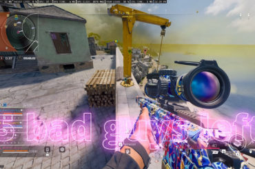 8 for 8 snipe shots for the win