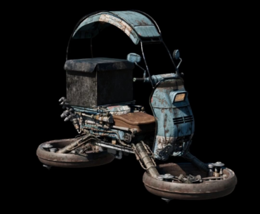 Flying Moped Concept (Blender)