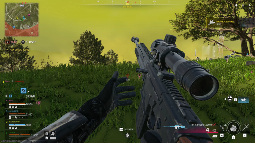 Triple with my Velox Carbine SMG
