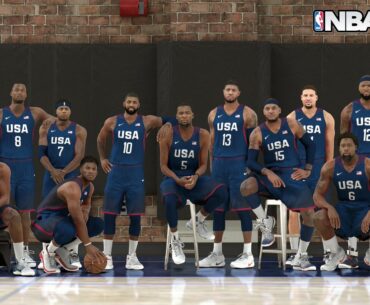 NBA 2K17 team photo