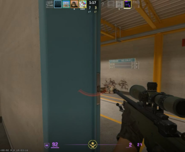 1v4 clutch with improvised flash