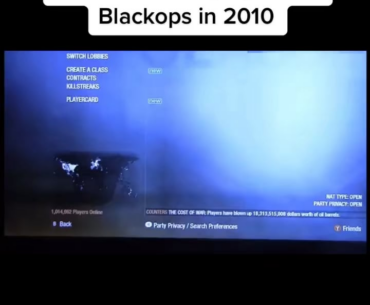 [BO] had over a million players in 2010... the ports must be absolutely cooking right now