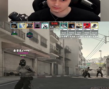 Donk Ace to close out the game at 5166 ELO FACEIT