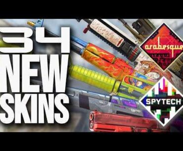Arabesque & SpyTech Collection - CS2 Season 5 Skins Showcase