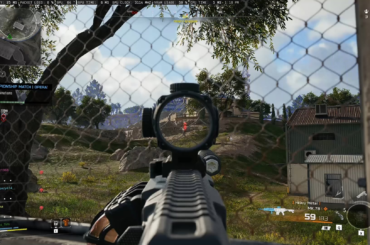 Can't shot out of chainlink fence, but can be shot through it?