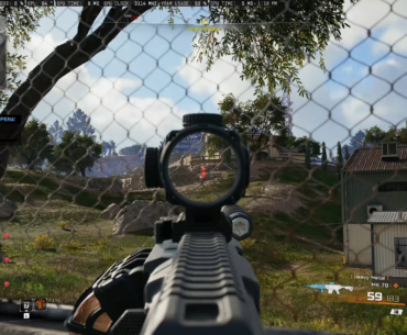 Can't shot out of chainlink fence, but can be shot through it?