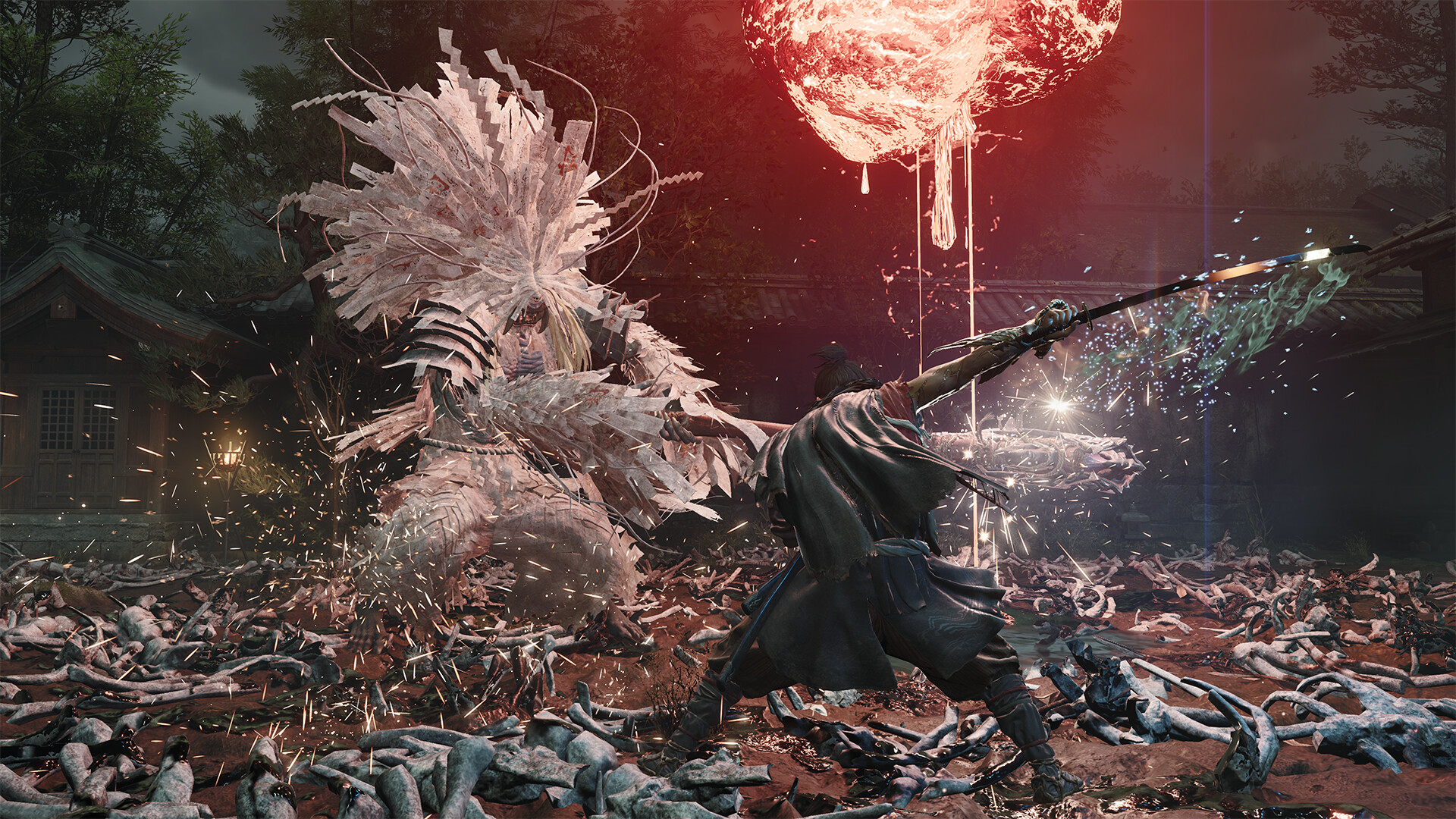 CAPCOM Answers Onimusha: Way Of The Sword Difficulty Backlash With Granular Difficulty Sliders, Chasing Newcomers After the Series’ 20-year Hiatus A character in 'Onimusha: Way of the Sword' battles a large, feathered creature under a glowing red orb.