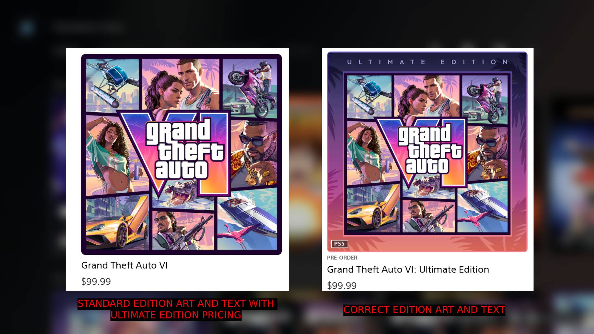 PlayStation Store Shows Standard Games at Premium Pricing psn standard premium pricing