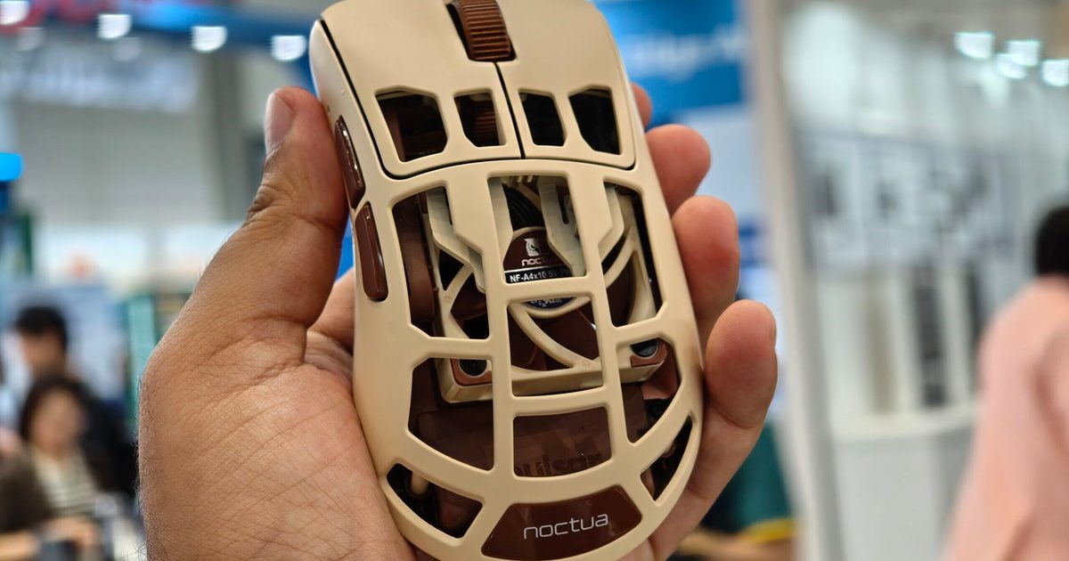 This gaming mouse has a Noctua fan inside, and it finally has a launch date This gaming mouse has a Noctua fan inside, and it finally has a launch date