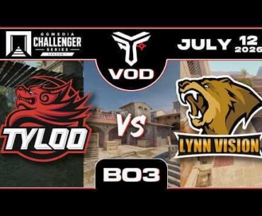 TYLOO vs Lynn Vision | GGMEDIA Challenger Series 1: BLAST Rising | #BO3
