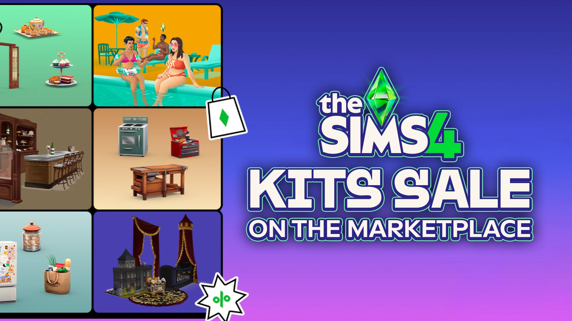 Exclusive The Sims 4 Kits Sale on The Marketplace: Save Up to 30% Off Select DLC Sims Community