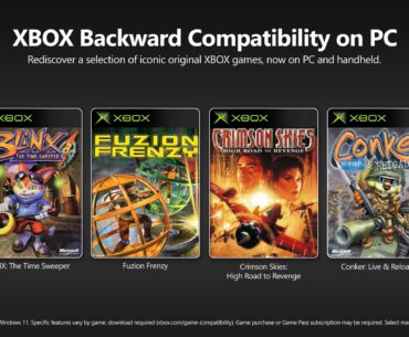 Xbox backward compatibility coming to Windows