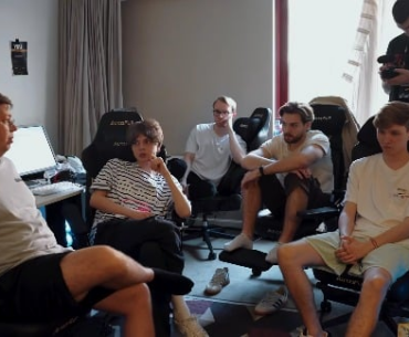 You can tell how much respect Falcons' superstars have for karrigan just from their body language