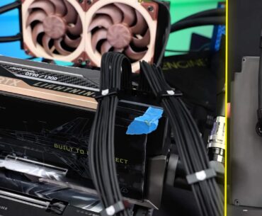 Der8auer converts $7,000 RTX 5090 LIGHTNING Z from AIO to custom water cooling