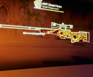 I handmade this LED Desert Hydra skin canvas art