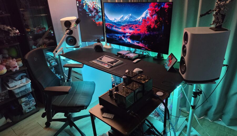 My mancave free from the clutches of the wife and child