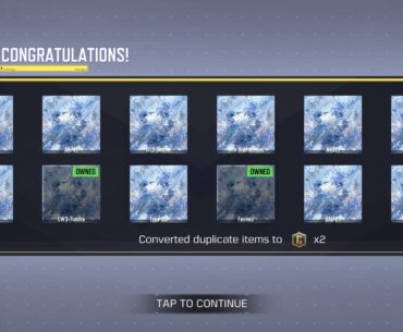 no duplicate protected on collab random camo box