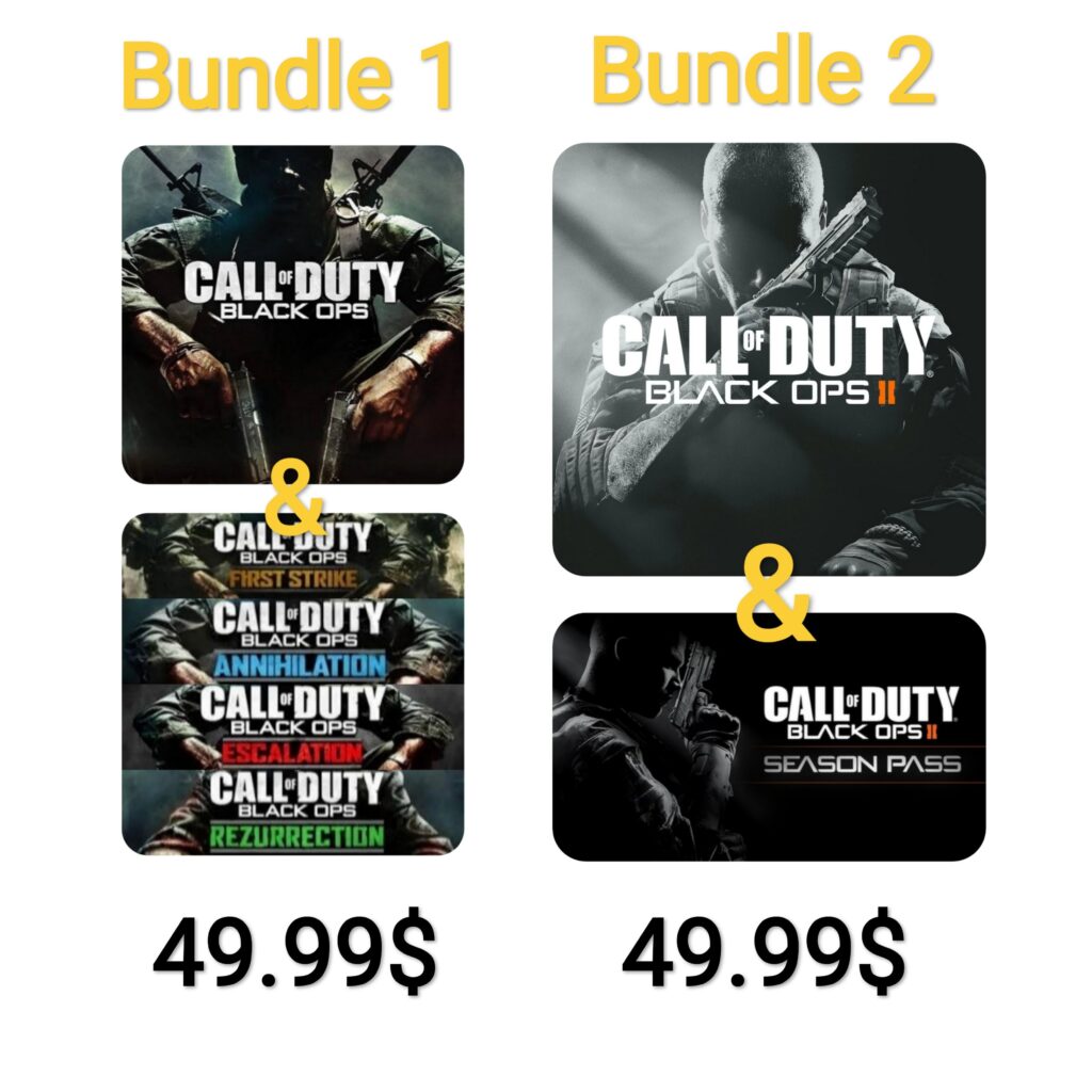 [BO] The only thing I really wish for the upcoming ports is to sell them as "bundles only"😌