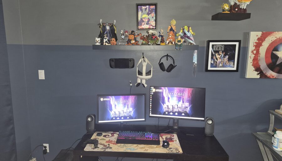 First time I have done a real set up