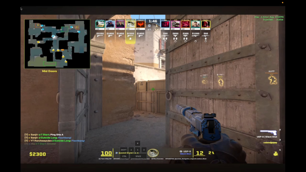 Extremely skilled mechanical player in a 25k Premier lobby