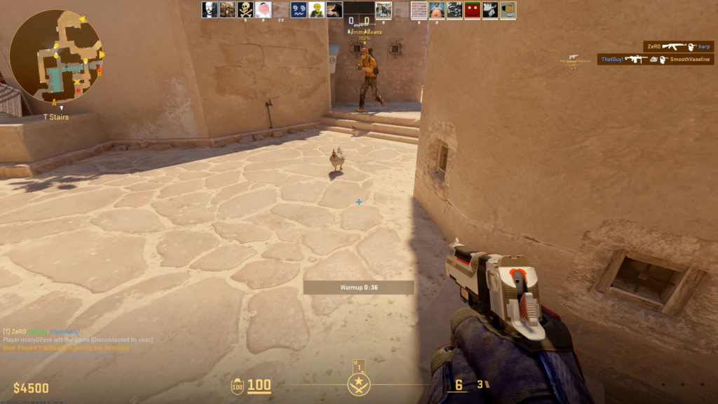 Had to one deag a guy interrupting my chicken swim lessons