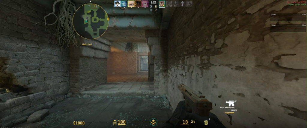 Sneaky 1v5 Clutch in Premier