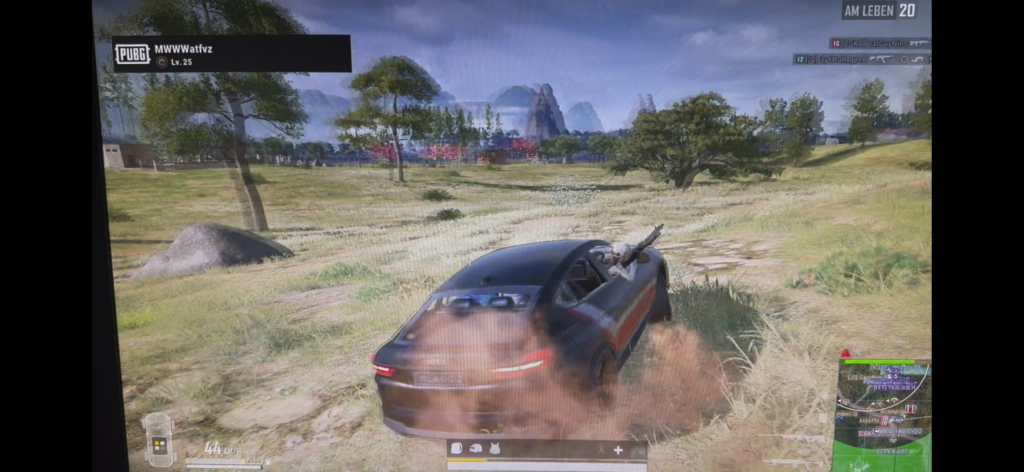 Holding from inside while getting a car to my face..