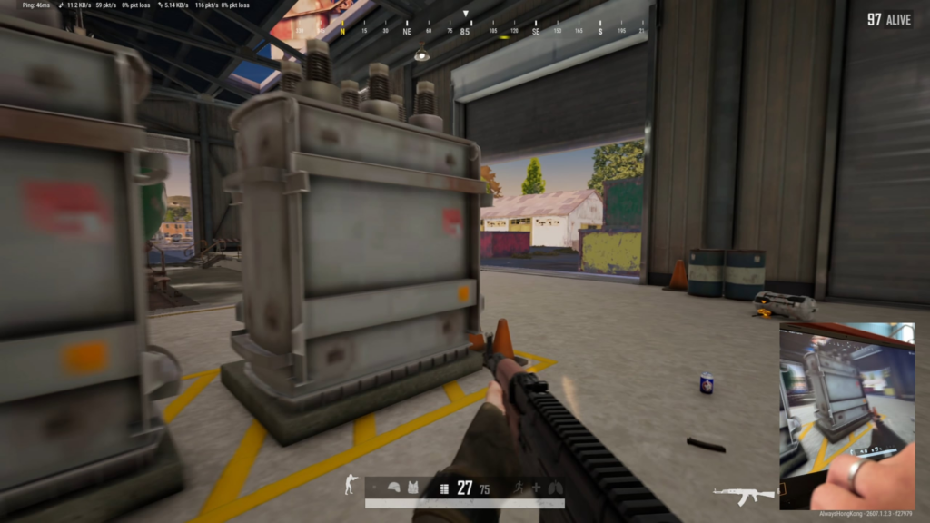 AKM vs. 4-man squad