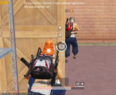 Gameplay with my broad-shouldered duo 😂