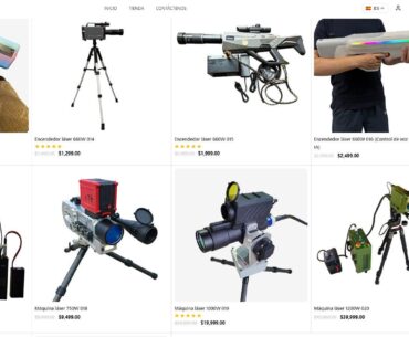 its happening, laser wapons in marketplaces