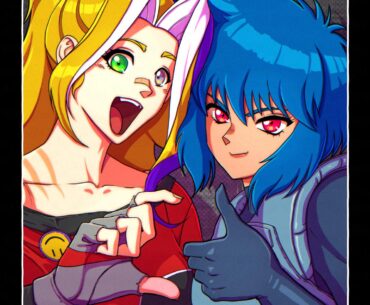 Art by me. One of my OC's meeting th Major Motoko. Last year I started creating a cyberpunk worldbuilding project, inspired (among other things) in Shirow's old works, and here I wanted to make a little crossover as a tribute for the release of the new series :D