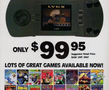 LYNX ☆ Atari Handheld / 1989 ☆ USA Ad, 1991