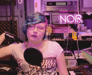 Me in my Cyber-noir Den :D
