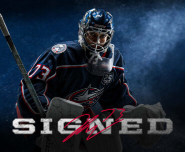 Blue Jackets sign goaltender Jet Greaves to three-year contract