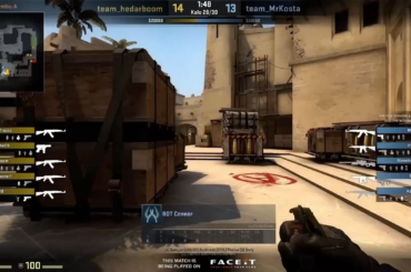 Flashback to when BOT Conner aced against a level 7 FACEIT lobby