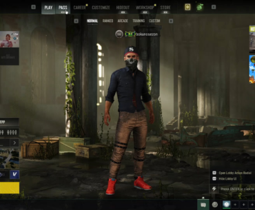 The lobby screen is completely borked after the update
