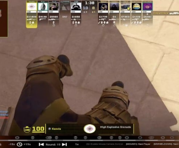 Atleast my screen turns grey now after the bomb explosions