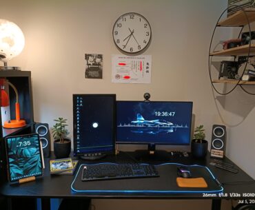 My Gaming and study setup as a highschool student.