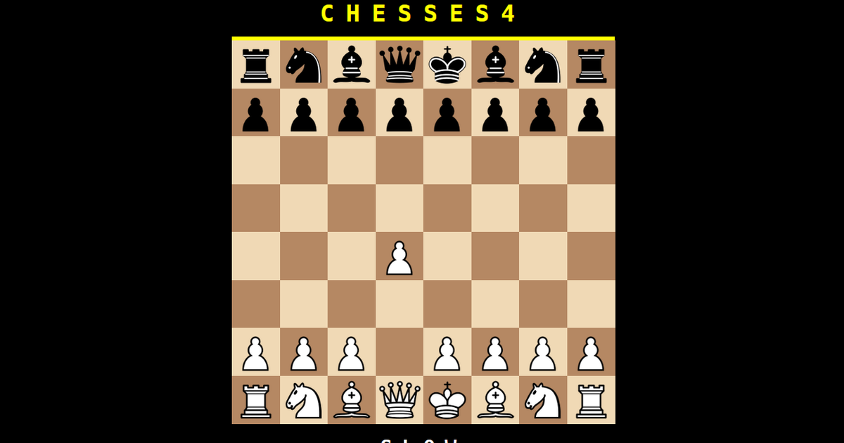 Well, Professor Pippin Barr, you’ve done it again: you’ve ruined chess Well, Professor Pippin Barr, you've done it again: you've ruined chess