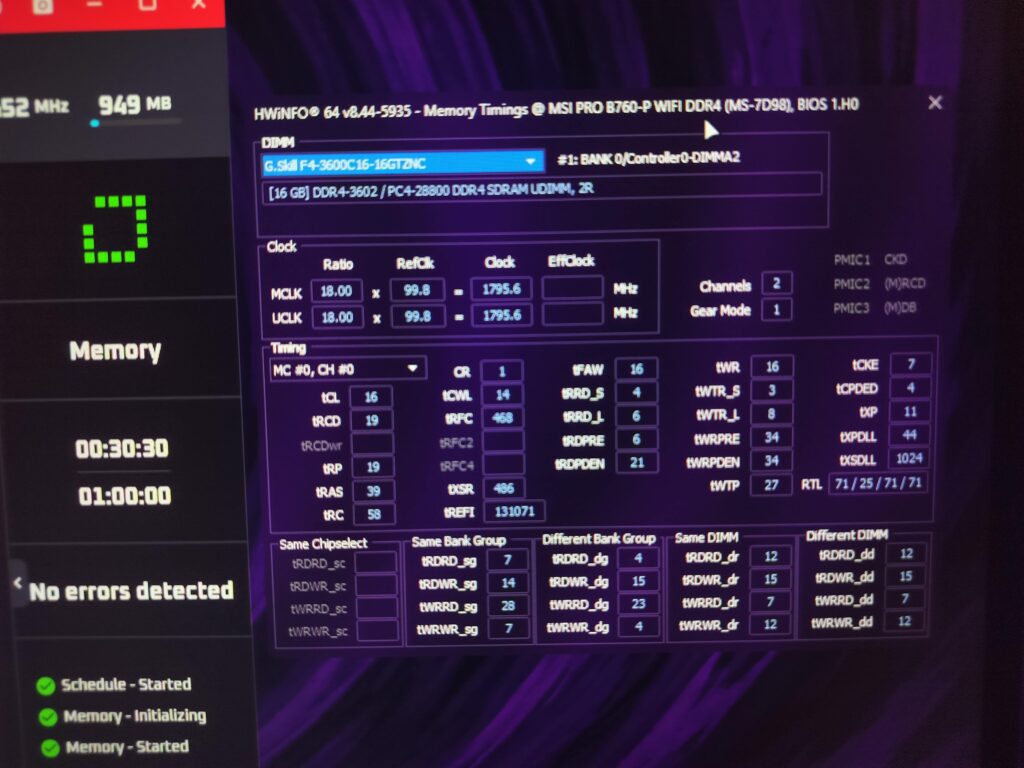 Tips for mem tweaking