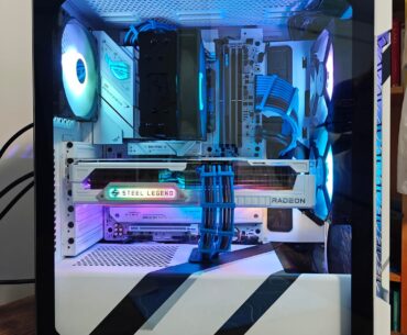 Overhauled my setup for the white/black aesthetic I've always wanted