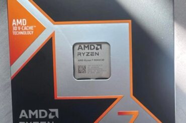 Sealed Ryzen 7 9850x3d for £300!