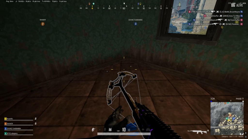 another skill is using your teammates as bait,