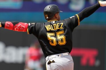 Valdez and Gonzalez homer, Jones strikes out 9 as Pirates roll to 7-1 win over Guardians in Game 1 :: WRAL.com