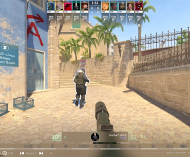 This cheater got upset when we called him out. He hid it well for a while by throwing easy shots, but after we taunted him, he made it more obvious.