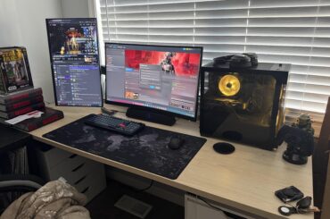 Big update from my last setup I’ll take any advice to improve! I’m about 3 months old in the PC world!