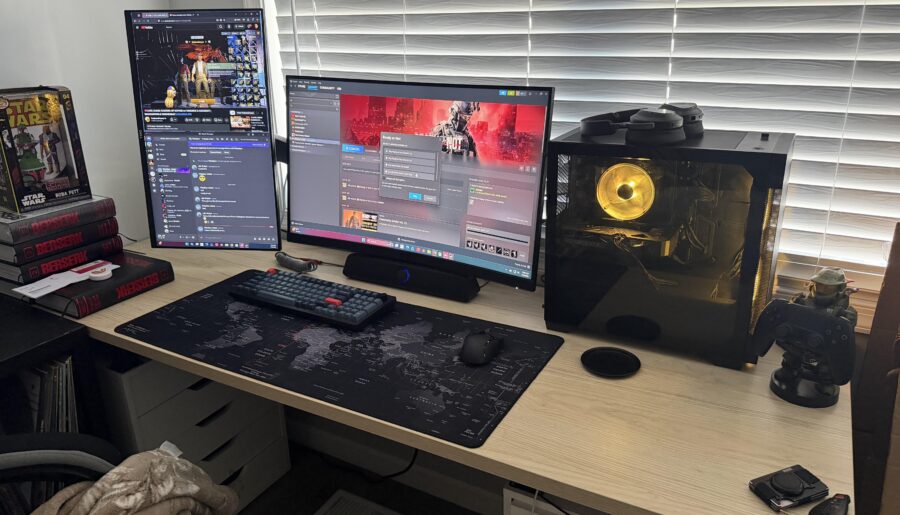 Big update from my last setup I’ll take any advice to improve! I’m about 3 months old in the PC world!