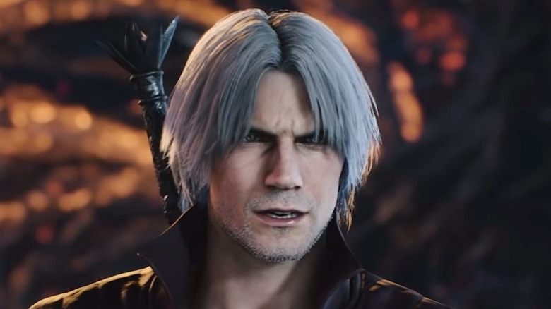 Dante speaks testily in 