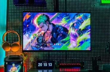 My Zoro-themed battlestation
