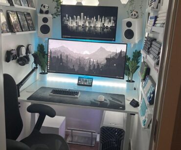 The ultimate cozy nook. I would never want to leave this room!